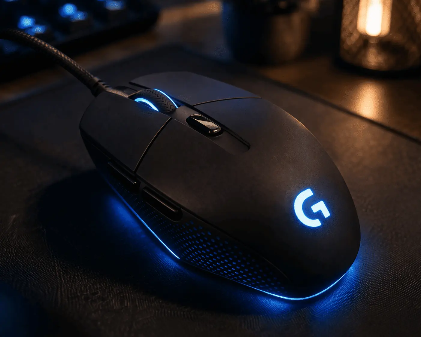 Souris Logitech G302 vue alternative